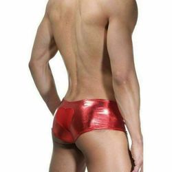 Мужские трусы хипсы красные La Blinque LB15194