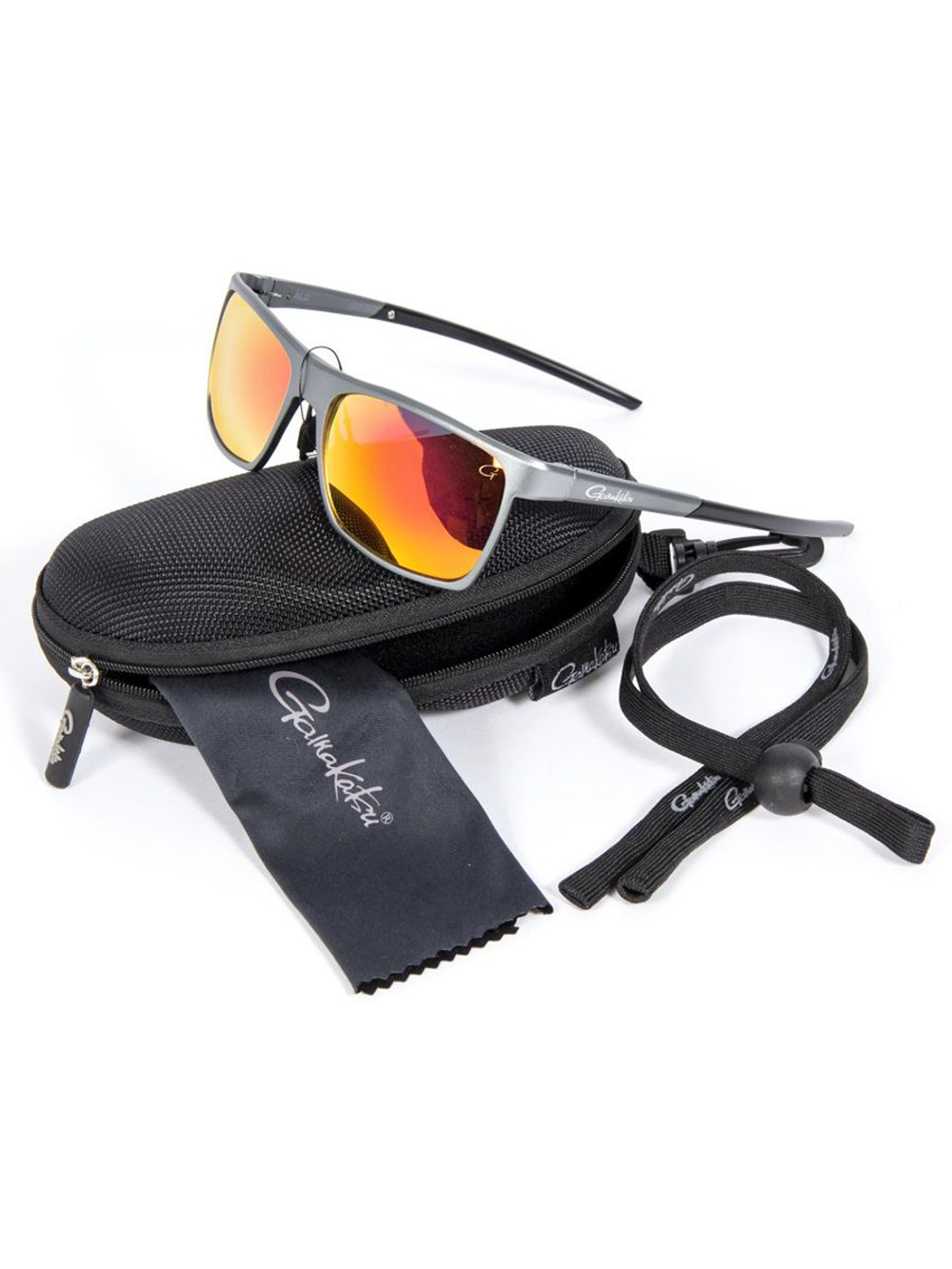 Очки поляризационные Gamakatsu G-Glasses Alu Grey Ice Blue Mirror