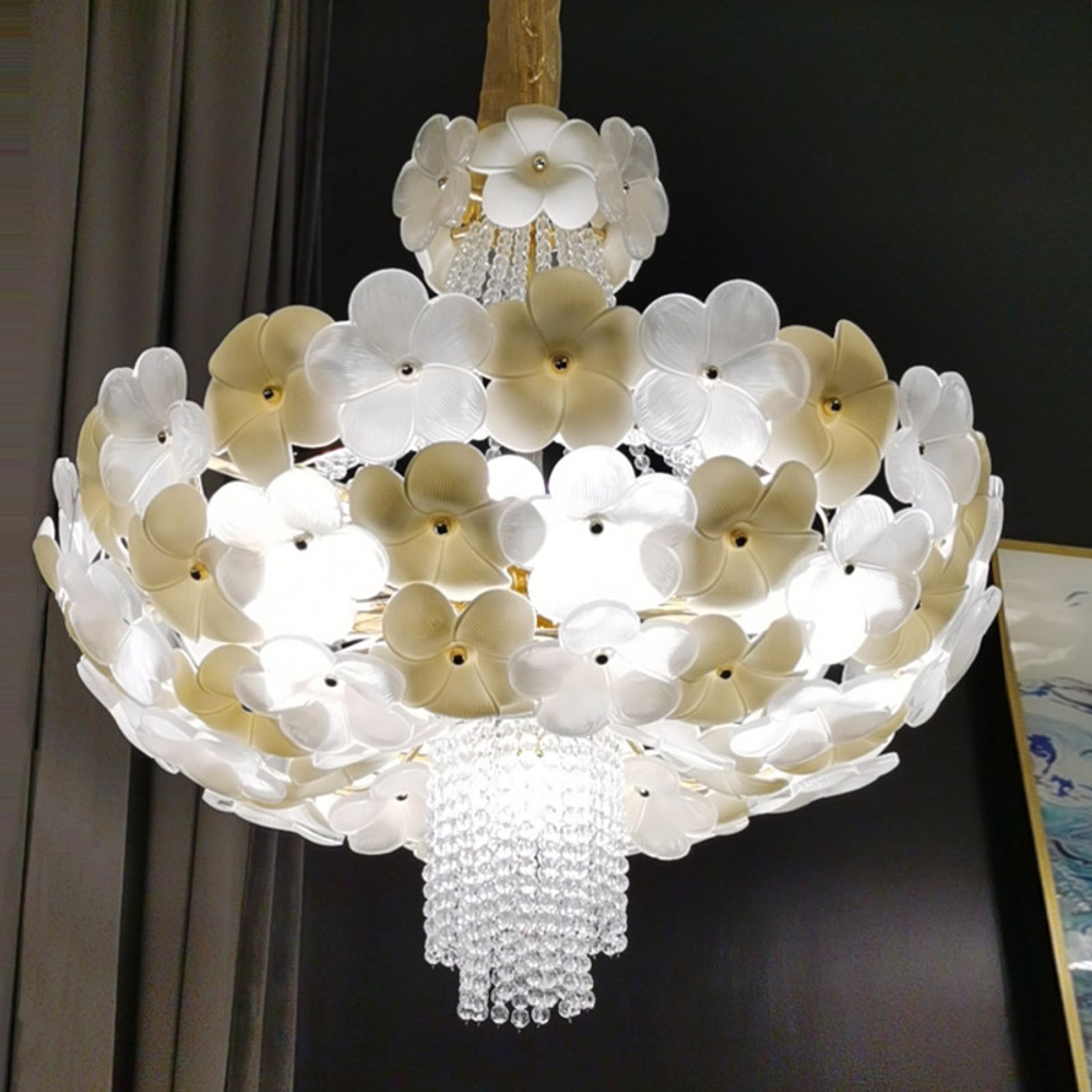 Люстра Cloyd SHAMBALA-A C9 / Ø53 см - золото (арт.10818)