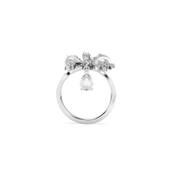 VOLTA:RING S BOW WHI/RHS 58