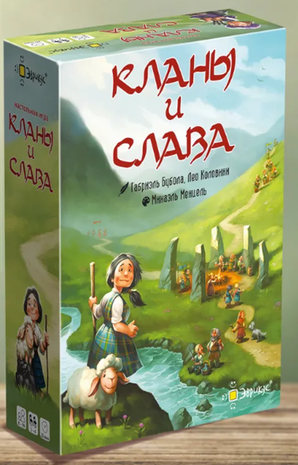 Настольная игра Эврикус "Кланы и слава"