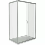 Душевой уголок Good Door Infinity WTW+SP 140х70 стекло прозрачное/профиль хром