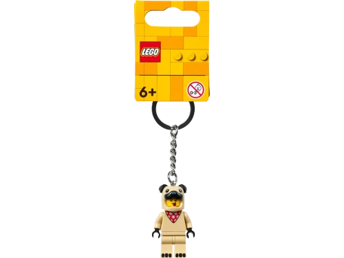 Брелок LEGO Minifigures 854158 Парень французский бульдог
