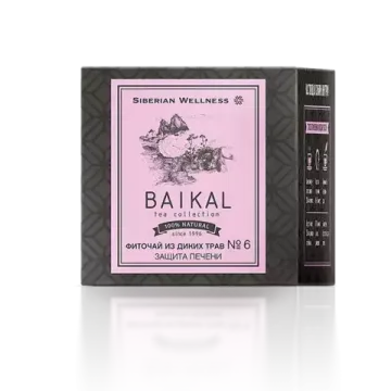 Фиточай из диких трав № 6 (Защита печени) - Baikal Tea Collection