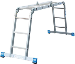 Универсальная шарнирная лестница STABILO 4х3 (123510)
