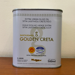 Оливковое масло EXTRA VIRGIN OLIVE OIL OLIVE OIL PDO SITIA "GOLDEN CRETA" 500мл, ж/б, Греция