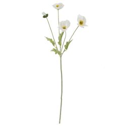 GAEM Цветок искусственный "Мак" (Real Touch), L14 W14 H64 см