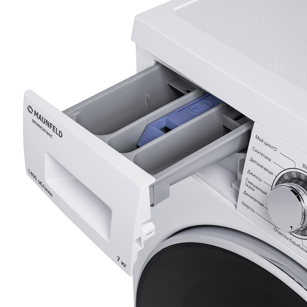 Стиральная машина MAUNFELD MFWM147WHC фото 8
