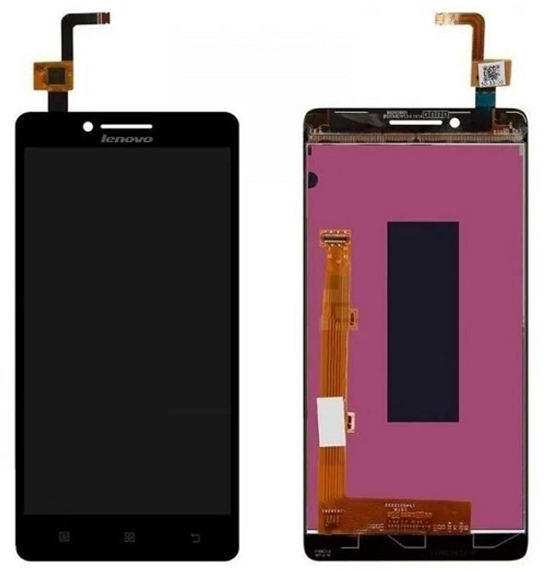 Дисплей для Lenovo A6000 в сборе с тачскрином (Black)