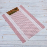 Салфетка на стол 45*30см плетеная «HOME» розовый
