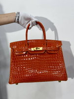 Сумка Hermes из кожи крокодила 35 см, арт. 466224545