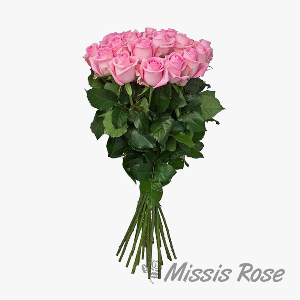 Букет 21 розовая роза