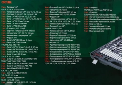 Набор инструментов 180пр.1/4''&amp;3/8''&amp;1/2''180пр. (6-гран.)(4-32мм) RockForce##Rock FORCE RF-41802-5