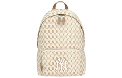MLB Monogram Collection Nylon Backpack Large Unisex Beige