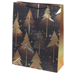 GAEM Пакет подарочный (бумага 210г/м2, блок микс 12шт), L31 W12 H40 см, 4в.