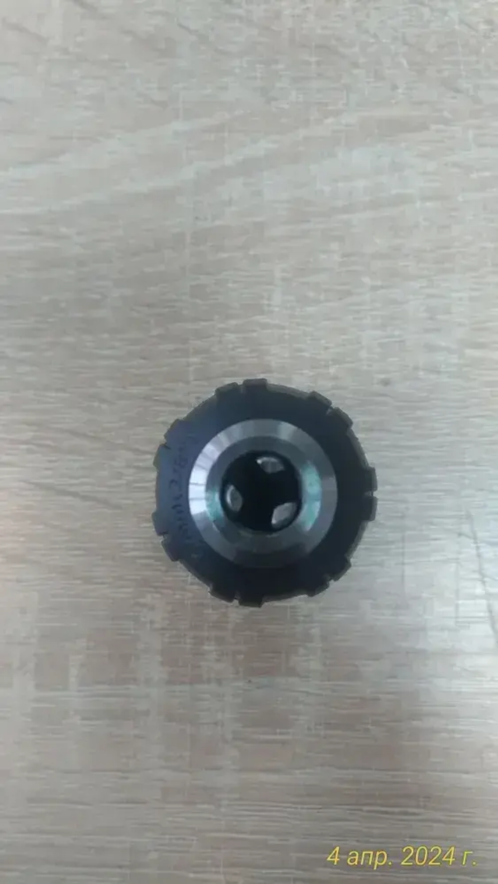 Патрон быстрозажимной, безключевой, пластиковый для дрелей и шуруповертов 0.8-10мм, резьба 3/8