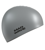 Шапочка для плавания силиконовая Mad Wave Intensive Silicone Solid