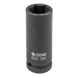 Головка ударная глубокая 19мм 1/2''6гр. Forsage F-4458519