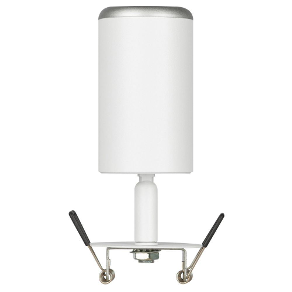 Встраиваемый светильник алюминиевый ЭРА KL106 WH/SL MR16 GU10 белый/серебро матовый