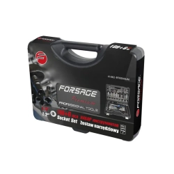 Набор инструментов 108+6пр. Premium 1/4''1/2(12гр.) 1/2''(17,19,21мм-6гр.) Forsage F-41082-9 PREMIUM