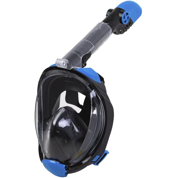 Маска полнолицевая Marlin Travel черный/синий/черный