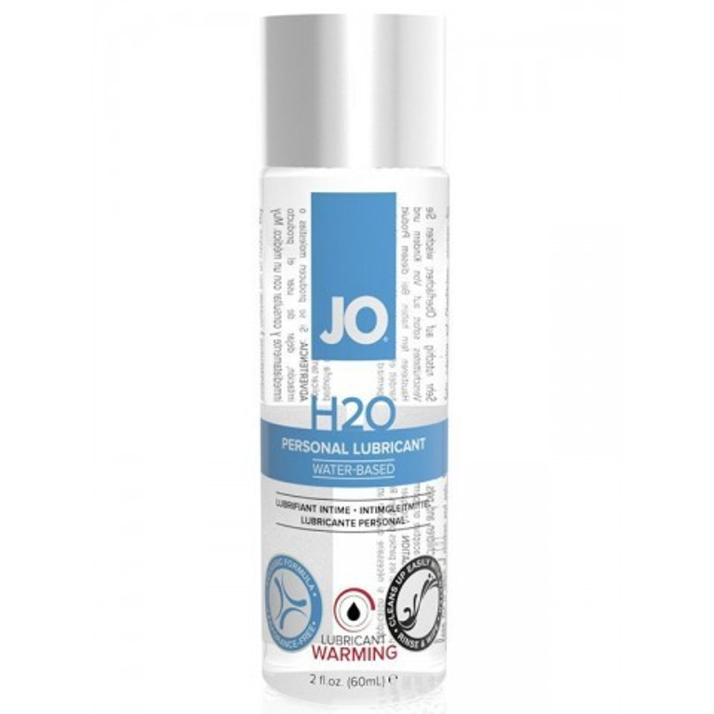 Классический согревающий лубрикант на водной основе JO H2O Warming, 60 мл
