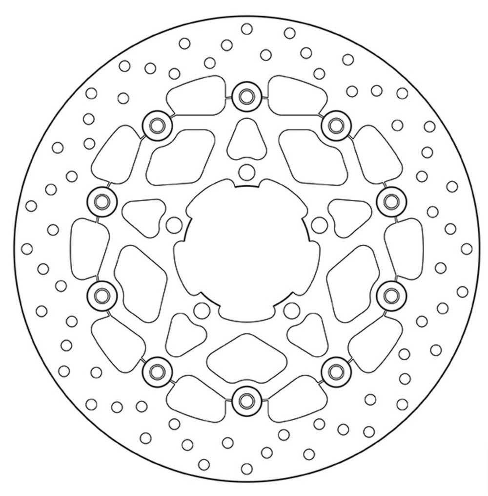 Brembo Диск тормозной 320 мм 78B40878