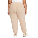 Баскетбольные женские штаны Nike Sportswear Essentials Plush High-Rise Joggers Beige