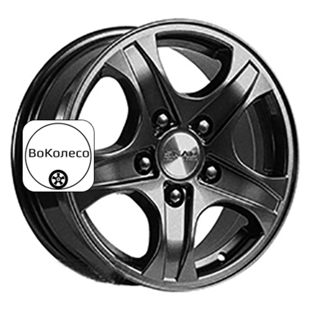 6,5x16/5x130 ET43 D84,2 Калипсо (КЛ089) Графит СКАД