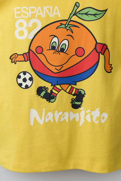 ZARA ФУТБОЛКА С ПРИНТОМ FIFA CLASSICS - FIFA WORLD CUP ™ 1998, ЖЕЛТЫЙ
