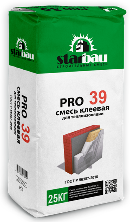 StarBau PRO 39 Клей для приклейки (25 кг)