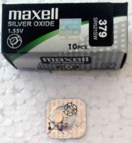 Элемент питания MAXELL SR521SW (379) BL-1