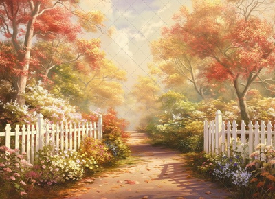 Осенние мотивы №1 - фон неопреновый