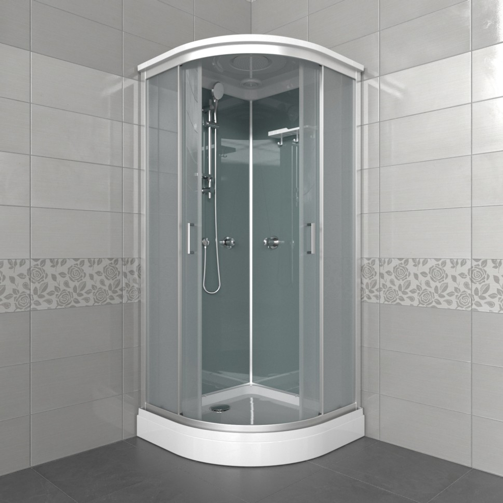 Душевая Кабина Прайм-Сатин-Вельвет 90*90 А