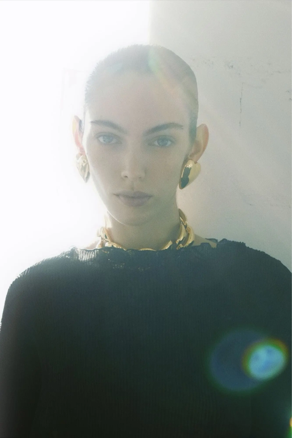 Юбка с двойным воланом Simona Black Midi