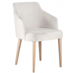 Стул из массива с подлокотниками Tulip