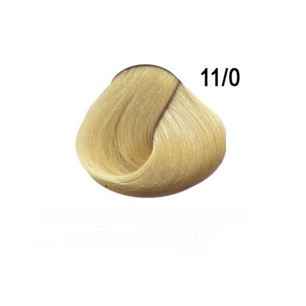 Перманентная крем-краска для волос Ollin 11/0 специальный блондин натуральный