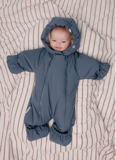 163-30 Комбинезон демисезонный (синий)