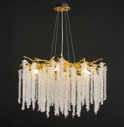 люстра Coral Crystals Round Copper II