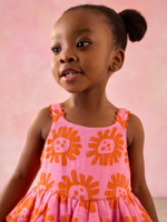 Комбинезон летний для девочки Next E79-575, Фуксия