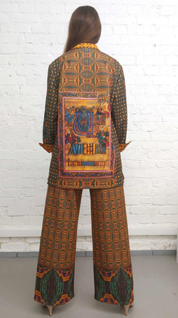 Двусторонний жакет "Ирландская легенда", по мотивам Келлской книги