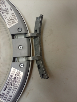 AWS71212 кт20 Люк для стиральной машины Whirlpool 481071423891 б/у