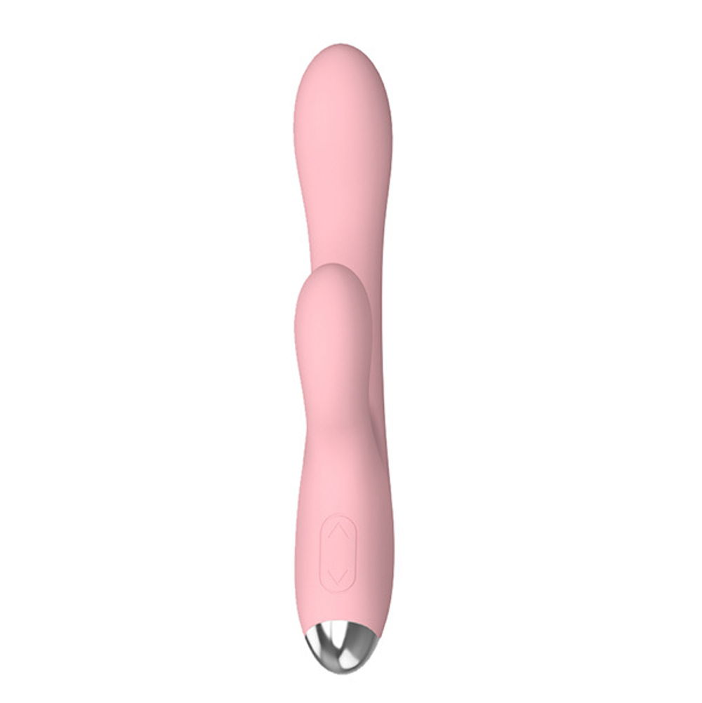 Розовый силиконовый вибратор-кролик Secwell G Spot Vibrating Wand SW3012P