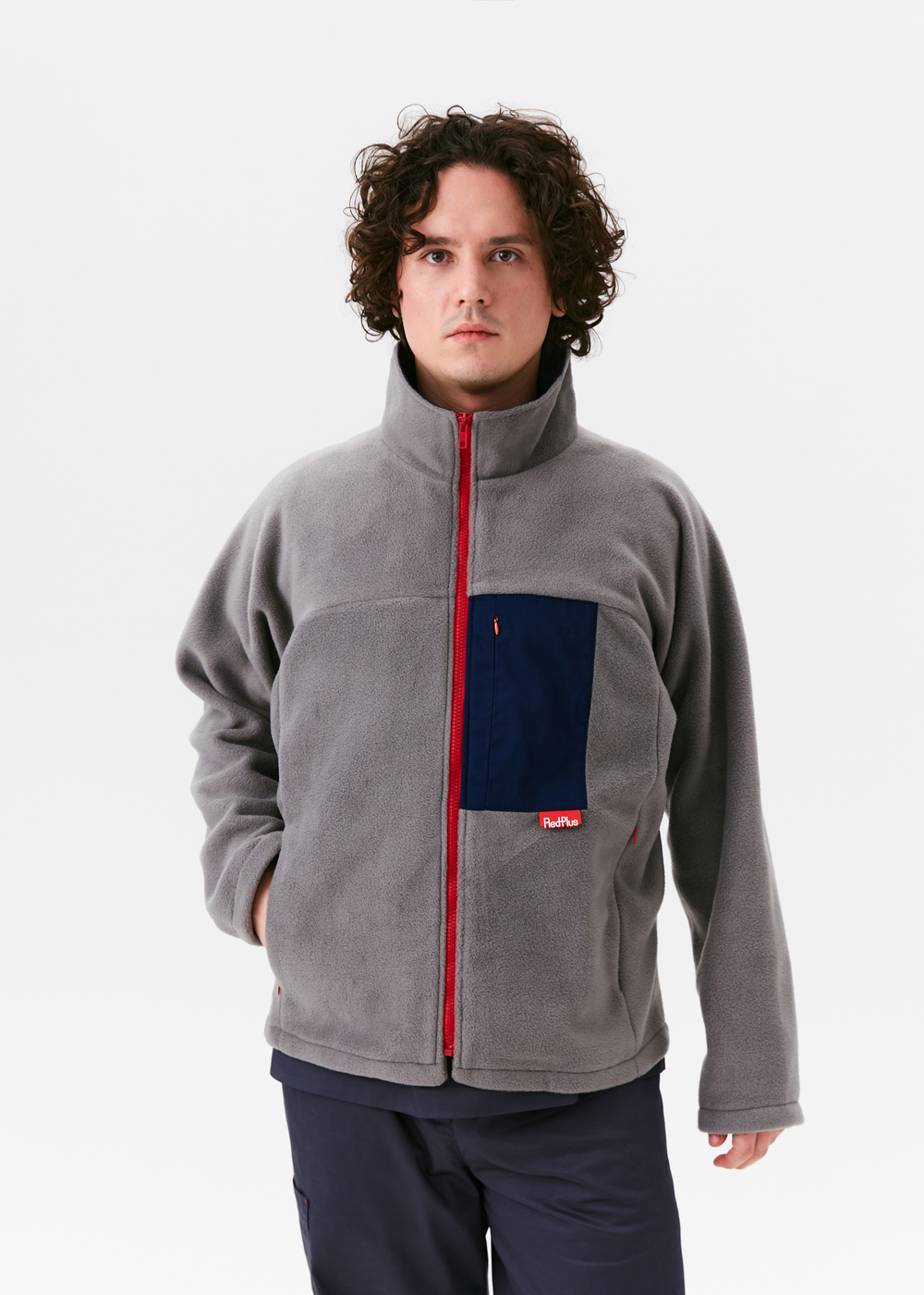 Куртка медицинская мужская Юэки, серый