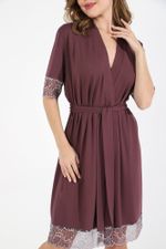 Халат Лунария-3 Виотекс БАКЛАЖАНОВЫЙ