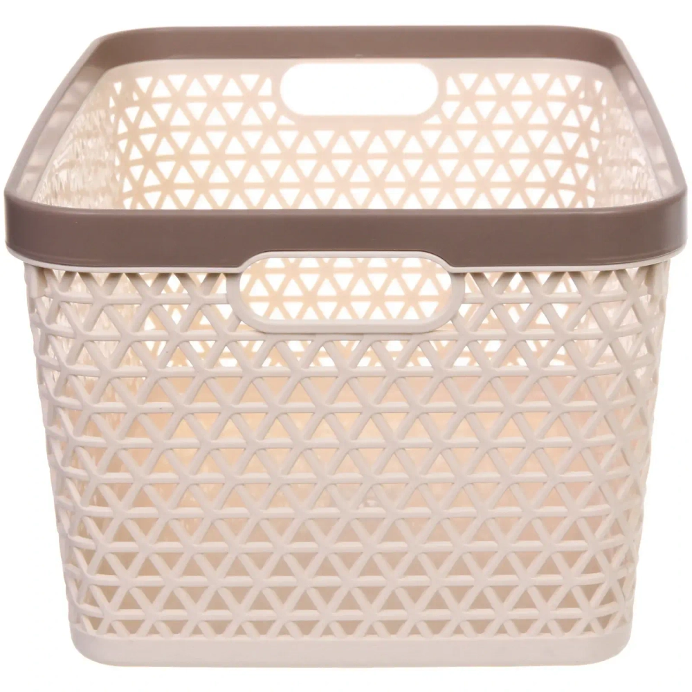 Корзинка для хранения «ФЛОДАРЛИНГ», цвет слоновая кость, 34.5*24.5*18.5см