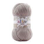 Пряжа Alize (Ализе) Bella 100 / уп.5 мот. по 100 г, 360м, 629 норка A