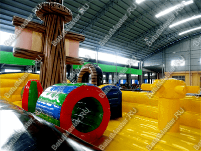 Надувной корабль "Пират Черная Борода"