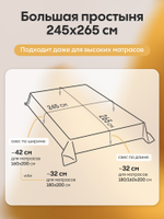 КПБ Однотонный Сатин Элитный OCE013, Евро, 4 наволочки