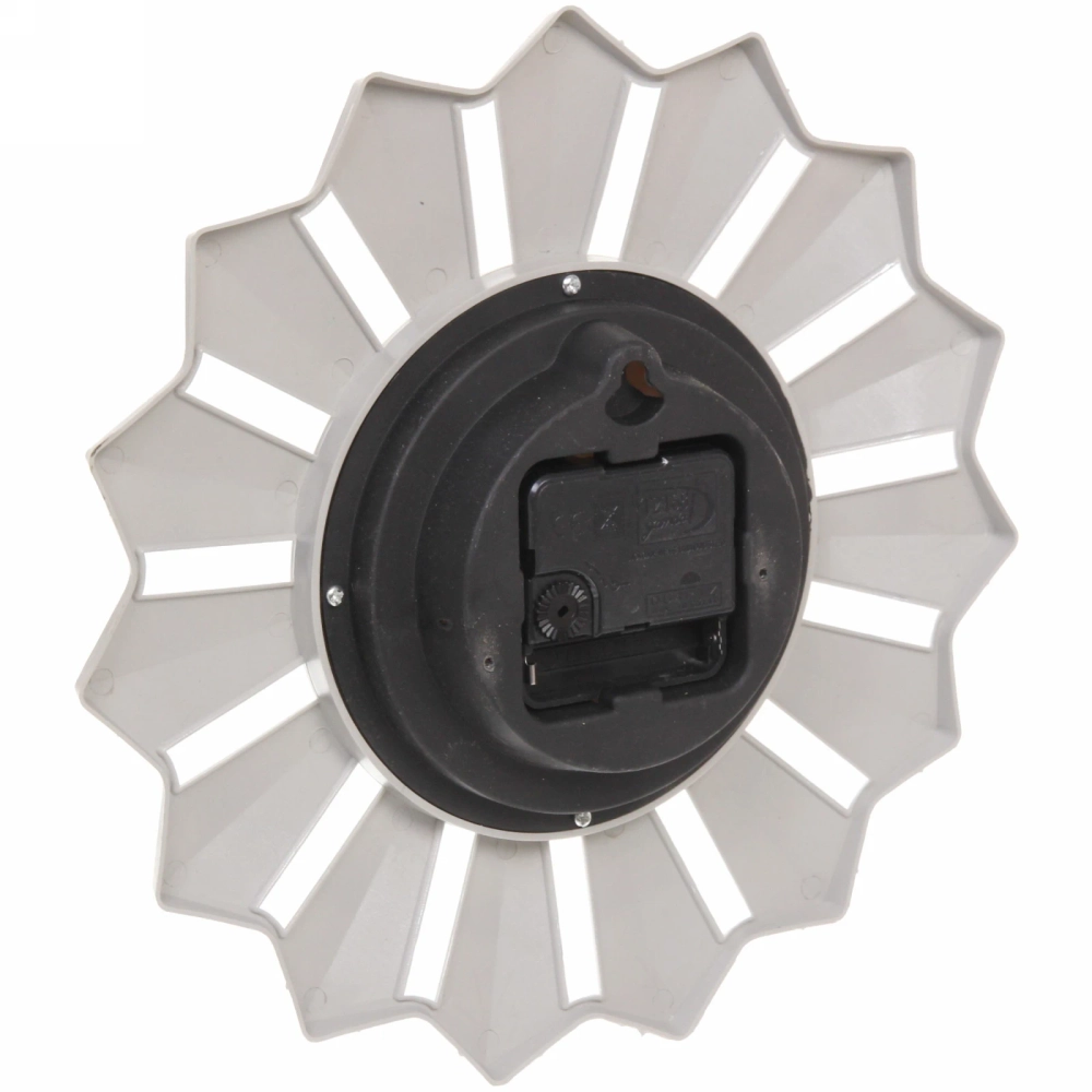 Часы настенные «Помпеи» D25см серебро 8835